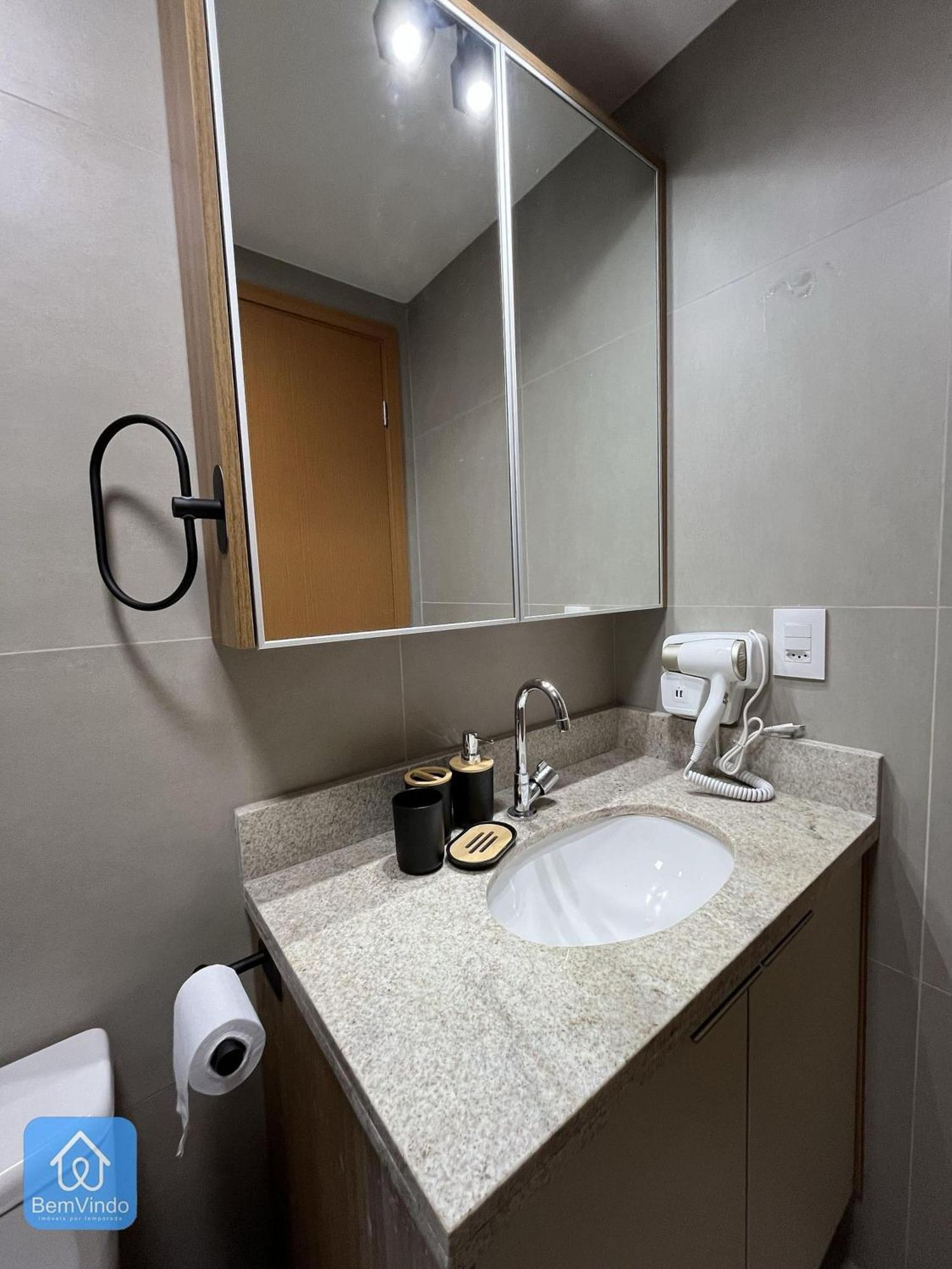 Apartamento Estudio Estiloso E Bem Equipado Na Barra *